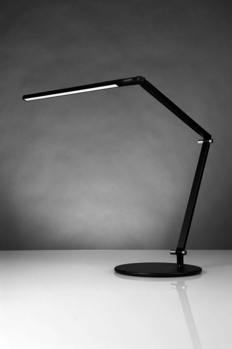 Lampe de bureau Z-Bar gris, base standard blanc dou 3500K