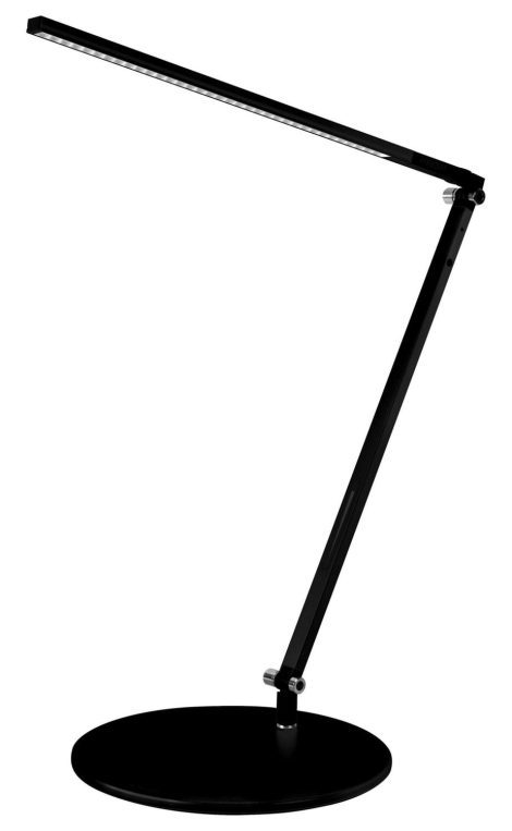 Lampe de bureau Z-Bar solo gris, base standard blanc dou 3500K