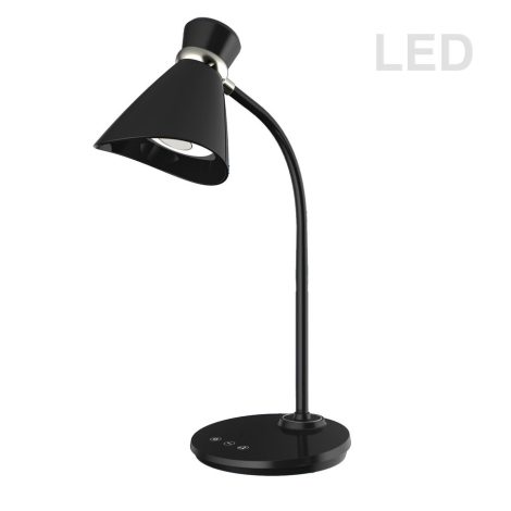 Lampe De Table DEL – Dainolite – 132LEDT-BK