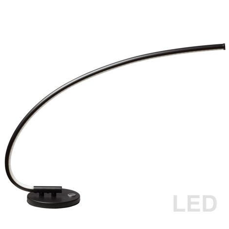 Lampe De Table DEL – Dainolite – 322-LEDT-BK