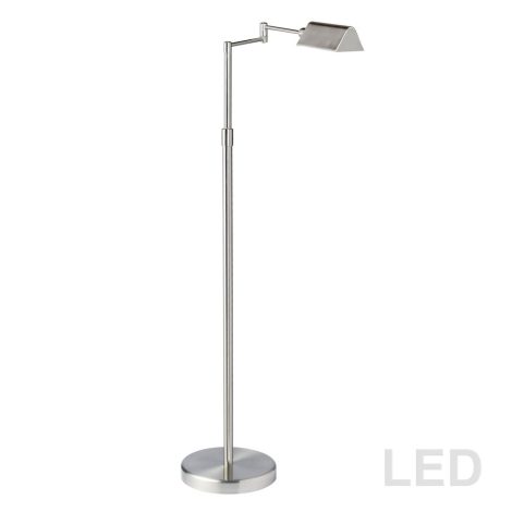 Lampe Sur Pied DEL – Dainolite – 9257LEDF-SN