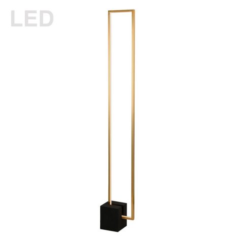 Lampe Sur Pied DEL – Florence – Dainolite – FLN-LEDF55-AGB-MB