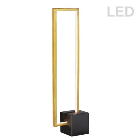Lampe De Table DEL – Florence – Dainolite – FLN-LEDT25-AGB-MB