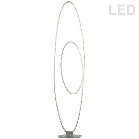 Lampe Sur Pied DEL – Phoenix – Dainolite – PHX-6060LEDF-SV