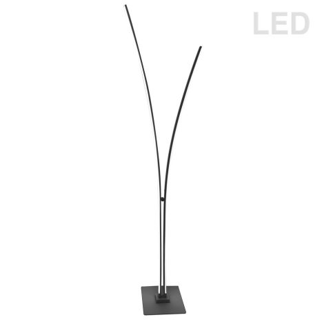 Lampe Sur Pied DEL – Vincent – Dainolite – VIN-6536LEDF-MB