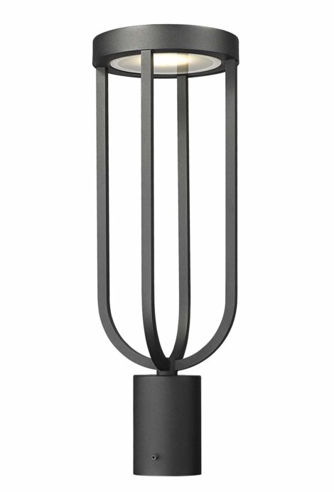 Lampe piédestal – Leland – Z-Lite – 5005PHM-BK-LED