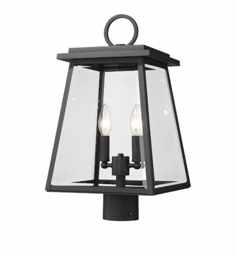 Lampe piédestal – Broughton – Z-Lite – 521PHMR-BK