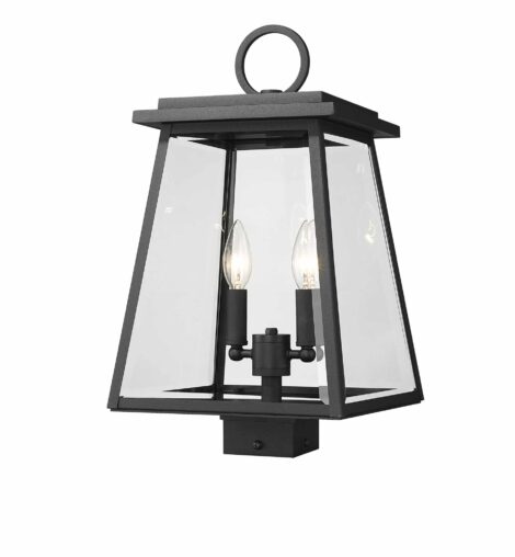 Lampe piédestal – Broughton – Z-Lite – 521PHMS-BK