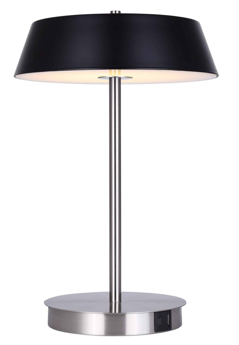 Lampe de table – Jessa – Canarm – LTL263A14BKN