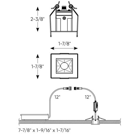 Encastré de plafond - PINPOINT - Dals - MSL1-CC-BK - Image 2