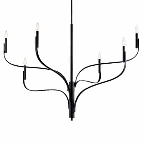 Suspension chandelier - LIVADIA - Kichler - 52674BK