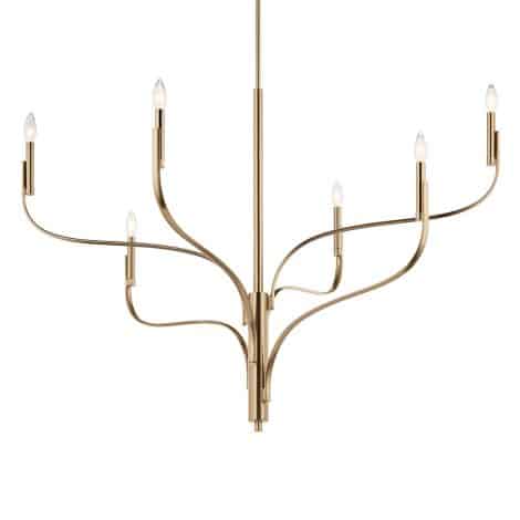 Suspension chandelier - LIVADIA - Kichler - 52674CPZ