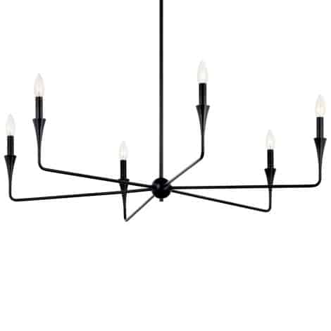 Suspension chandelier - ALVARO - Kichler - 52690BK