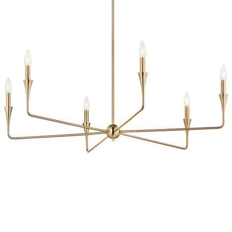 Suspension chandelier - ALVARO - Kichler - 52690CPZ