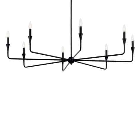 Suspension chandelier - ALVARO - Kichler - 52691BK