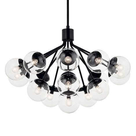 Suspension - SILVARIOUS - Kichler - 52702BKCLR