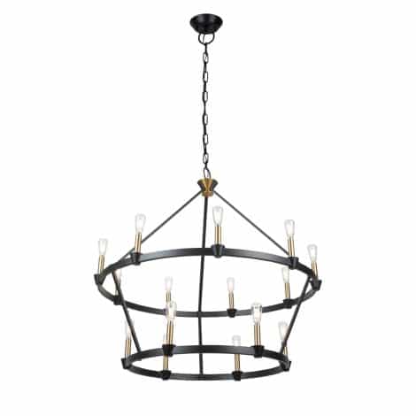 Suspension chandelier - NOTTING HILL - Artcraft - AC11985BB