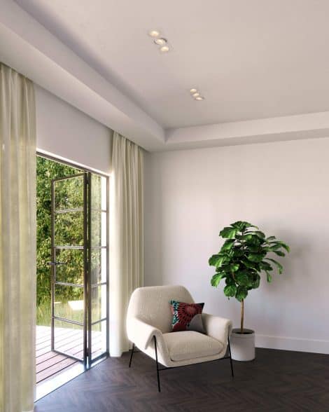 Encastré de plafond - PIVOT - Dals - FGM4-CC-TRIO-BK – Image 3