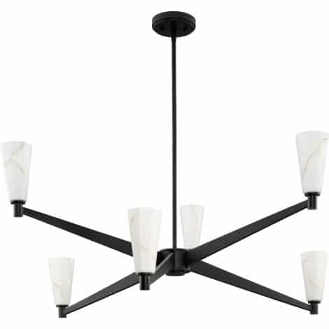 Suspension chandelier - TOSCA - Progress - P400395-31M