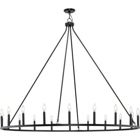 Suspension chandelier - GILLIAM - Progress - P400399-31M