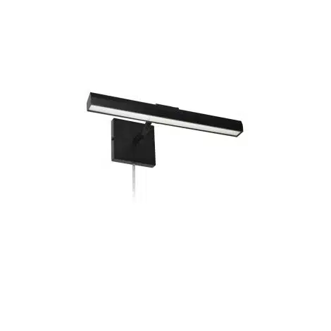 Lampe tableau fini noir mat dainolite