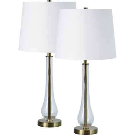 Lampe de table - Lot de deux - NABI - Renwil - LPT1237-SET2