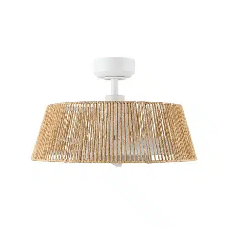 Ventilateur 24 pouces - ISLA - KUZCO - CF41424-WH/BR-5CCT - Image 2