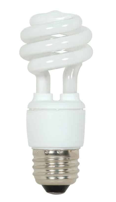 Fluorescent compact 9 watts, 4100K - Fluorescent spiral - SATCO - S7212