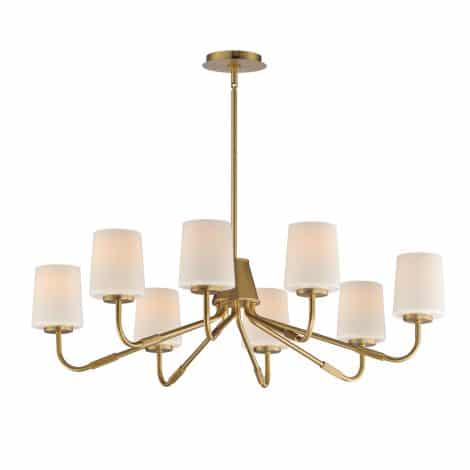 Suspension chandelier - DURHAM - MAXIMET2 - 12698WTNAB