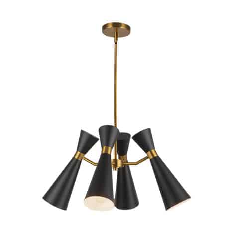Suspension chandelier - BLAKE - Alora - CH574424MBAG