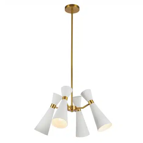 Suspension chandelier - BLAKE - Alora - CH574424WHAG - Image 2