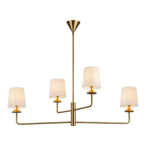 Suspension chandelier - BRIDGETTE - Alora - CH497445BGWL