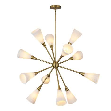 Suspension chandelier - COSMO - Alora - CH462039BGGR