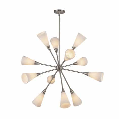 Suspension chandelier - COSMO - Alora - CH462039BNGR