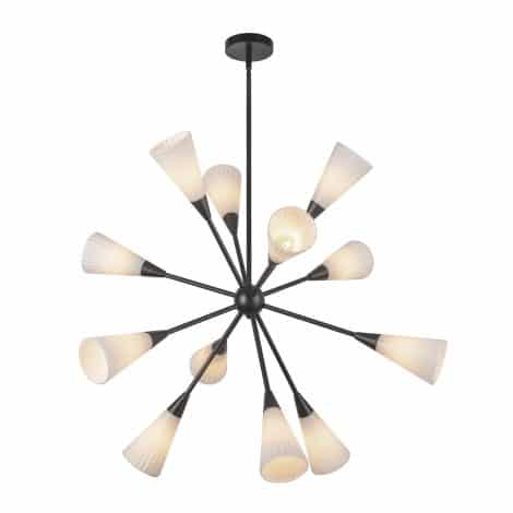 Suspension chandelier - COSMO - Alora - CH462039MBGR