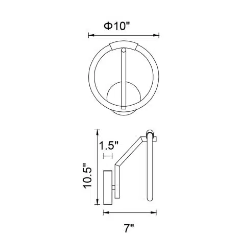 Murale simple - HOOPS - CWI - 1273W10-1-602 - Image 3