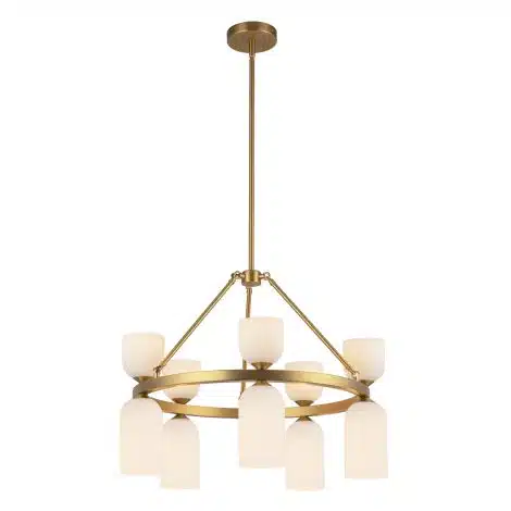 Suspension chandelier - NELLY - Alora - CH442626BGGR - Image 3