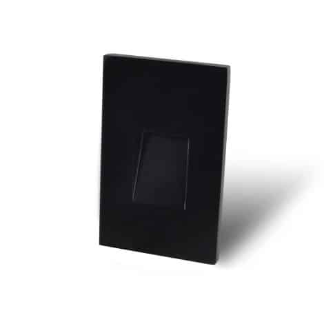 Module au DEL et finition encastré noir