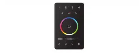 Panneau tactile intelligent réglable RGBW - Bluetooth DMX - LTECHONLINE - UB4 – Image 2