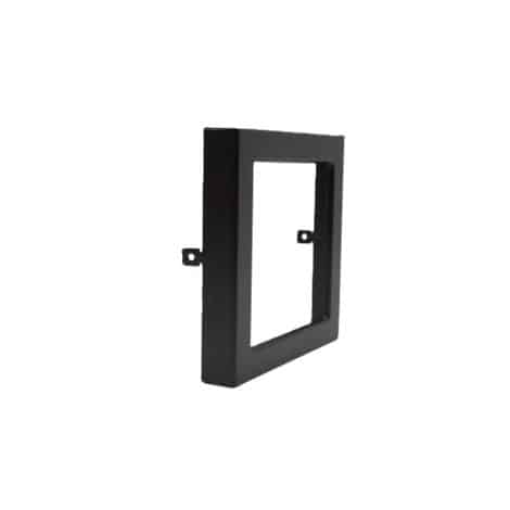 Garniture carré noir pour plafonnier 9 pouces