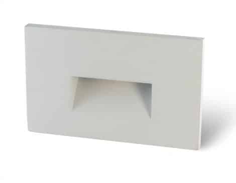 Finition encastré blanc pour module au del horizontal