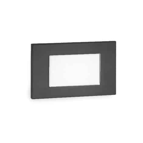 finition encastré de style plat ouvert en noir