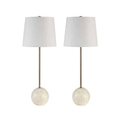 Lampe de table, ensemble de 2 - DAVIDE - Renwil - LPT1289-SET2
