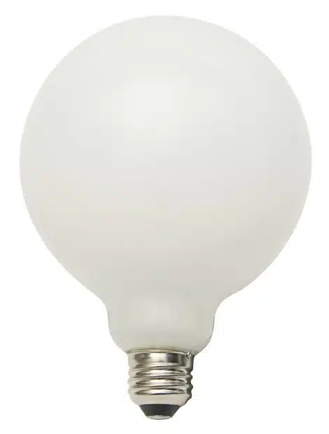 Ampoule DEL G125 G40 - Forme Boule Opale