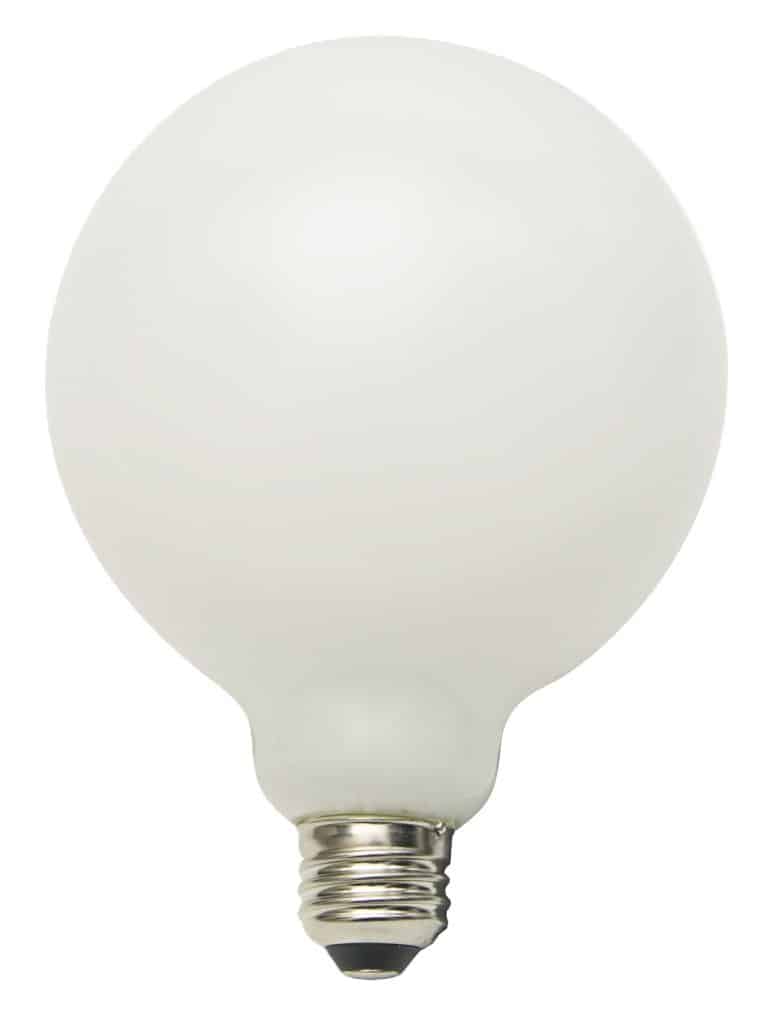 Ampoule DEL G125 G40 - Forme Boule Opale