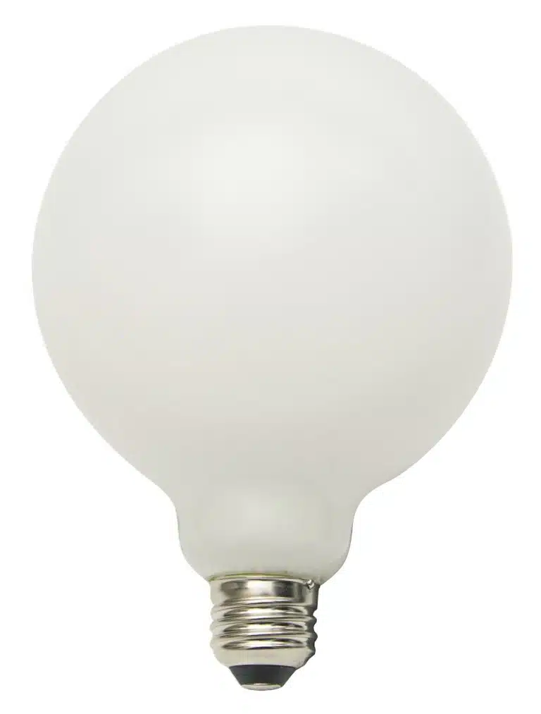 Ampoule DEL G125 G40 - Forme Boule Opale
