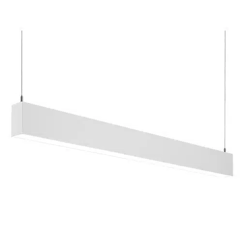 Suspension linéaire blanche au DEL 96 pouces