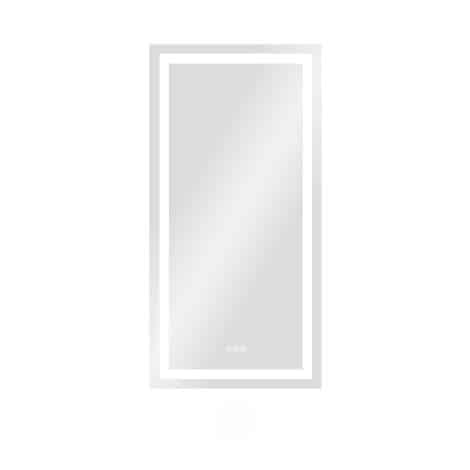 Miroir DEL 3CCT 24x48 à éclairage avant et rétroéclairé