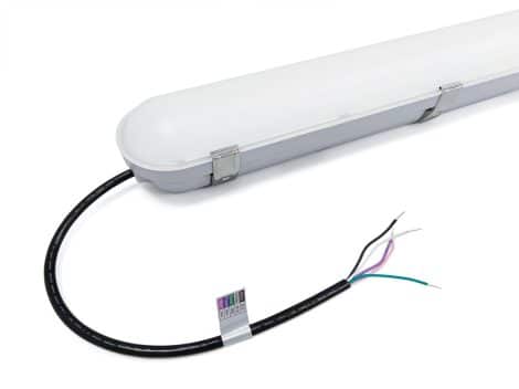 Linéaire commercial étanche à la vapeur 4 pieds - Série 1-53 - Luminaire Galarneau - JL-VAP-4FT-M50W-CCT