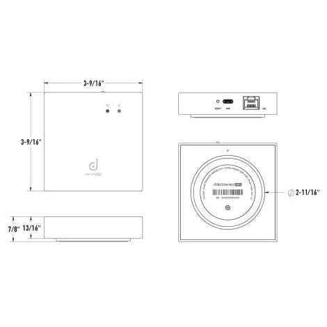 Contrôle de lumière intelligent - PRO HUB - Dals - DCP-HUBV2 – Image 4